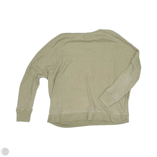 Top Long Sleeve By Mono B In Tan, Size: Onesize