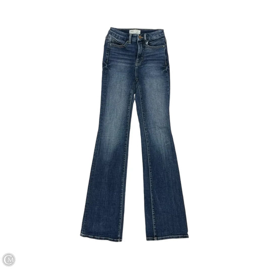 Jeans Boot Cut By Bke In Blue Denim, Size: 0