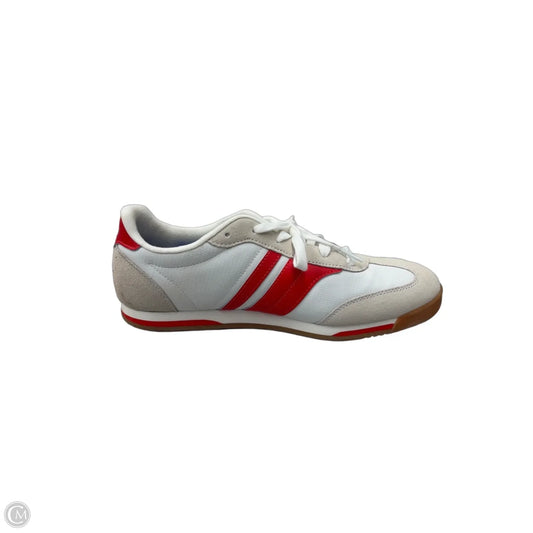 Shoes Sneakers By Keds In Red & Tan, Size: 11