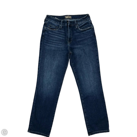 Jeans Straight By Kut In Blue Denim, Size: 6