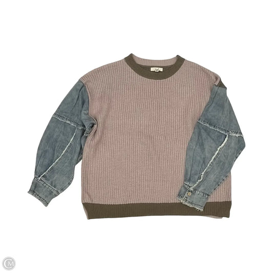Sweater By Easel In Multi-colored, Size: M