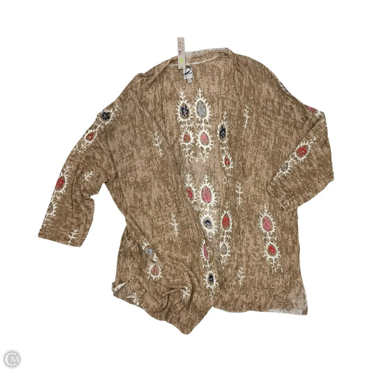 Cardigan By Nic + Zoe In Multi-colored, Size: 3x