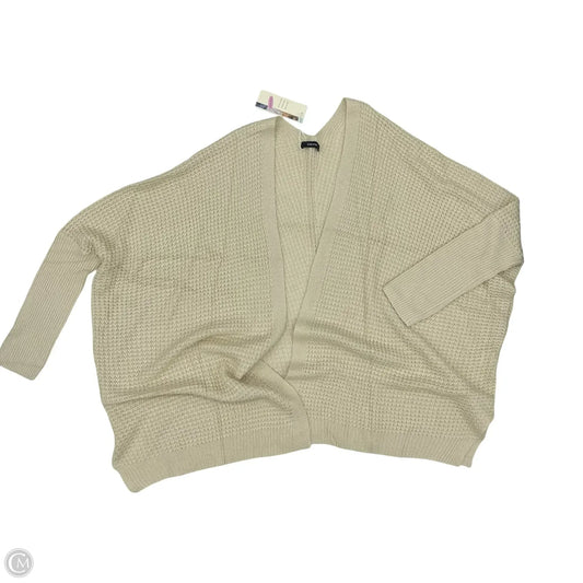 Sweater Cardigan By Dokotoo In Tan, Size: Xl
