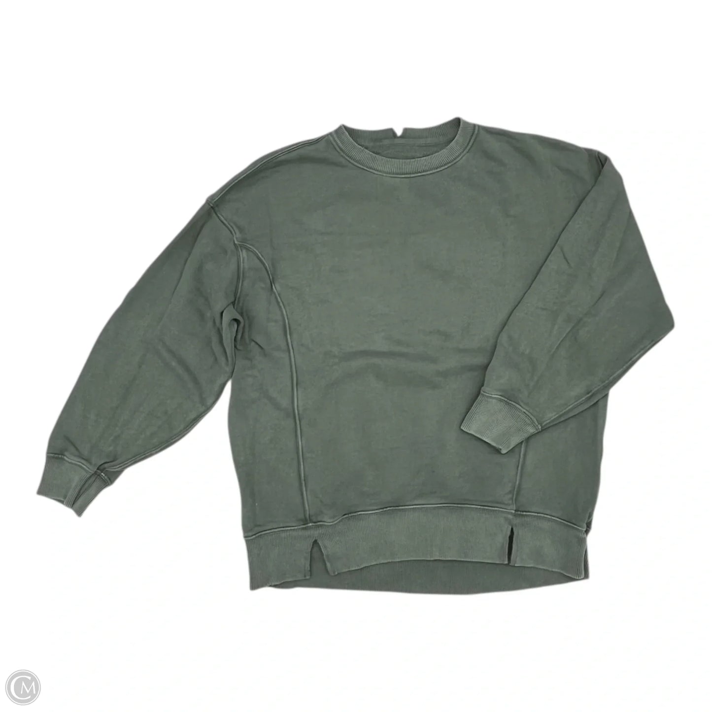Sweatshirt Crewneck By Aerie In Green, Size: Xs