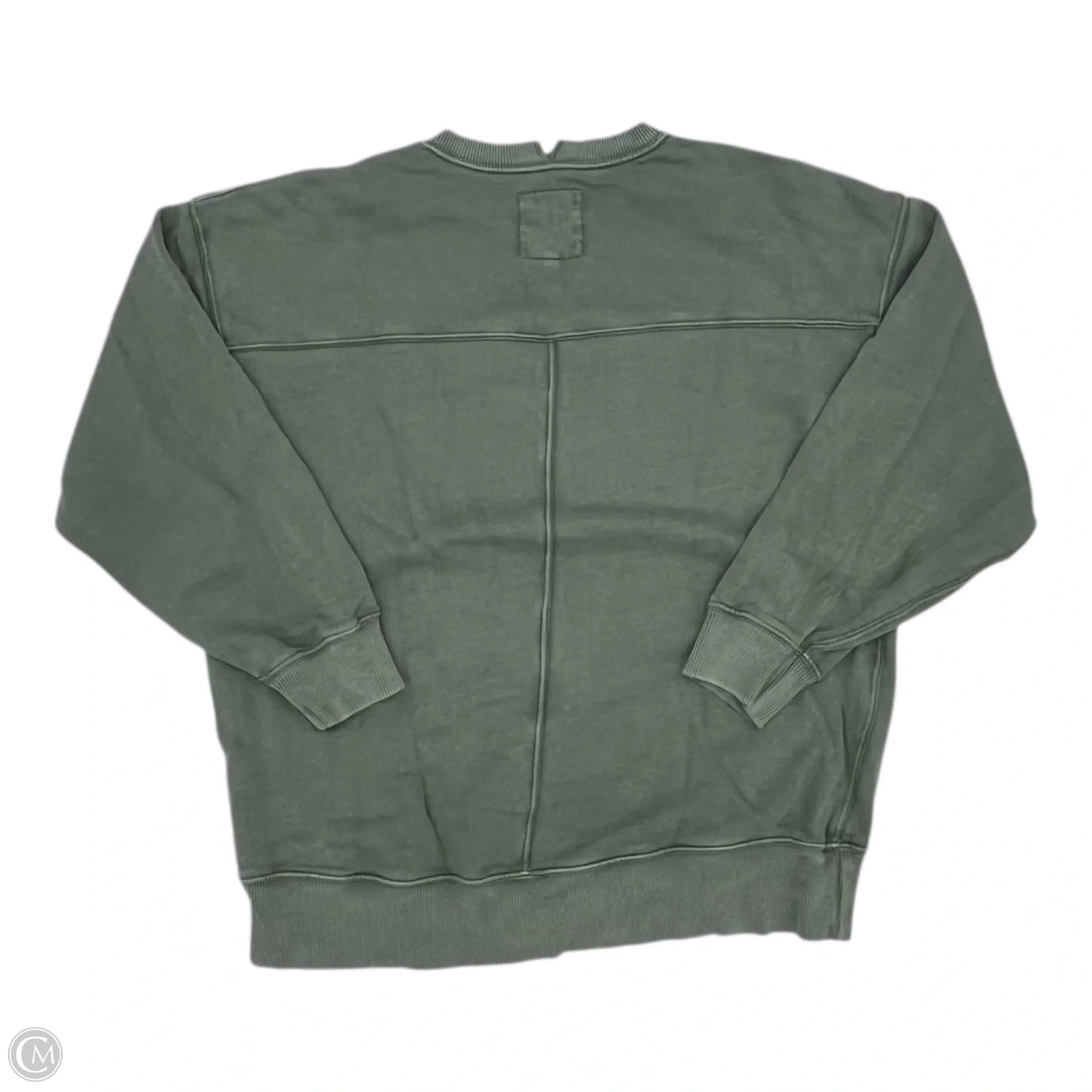 Sweatshirt Crewneck By Aerie In Green, Size: Xs