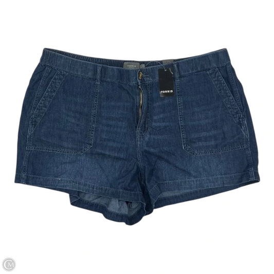 Shorts By Torrid In Blue Denim, Size: 20