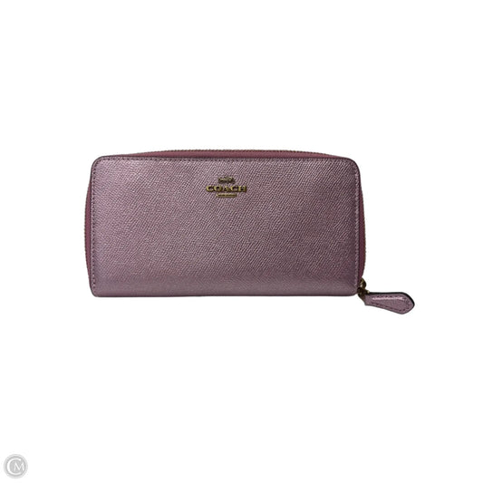 Wallet Designer By Coach, Size: Medium