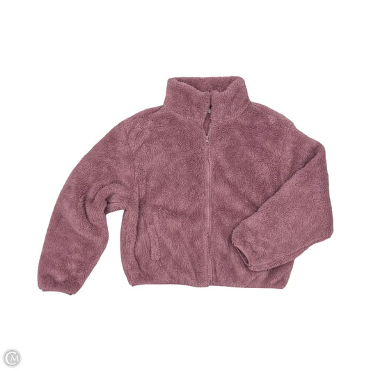 Jacket Fleece By Old Navy In Pink, Size: L