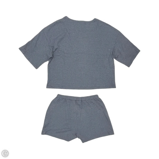 Lounge Set Shorts By Clothes Mentor In Blue, Size: L