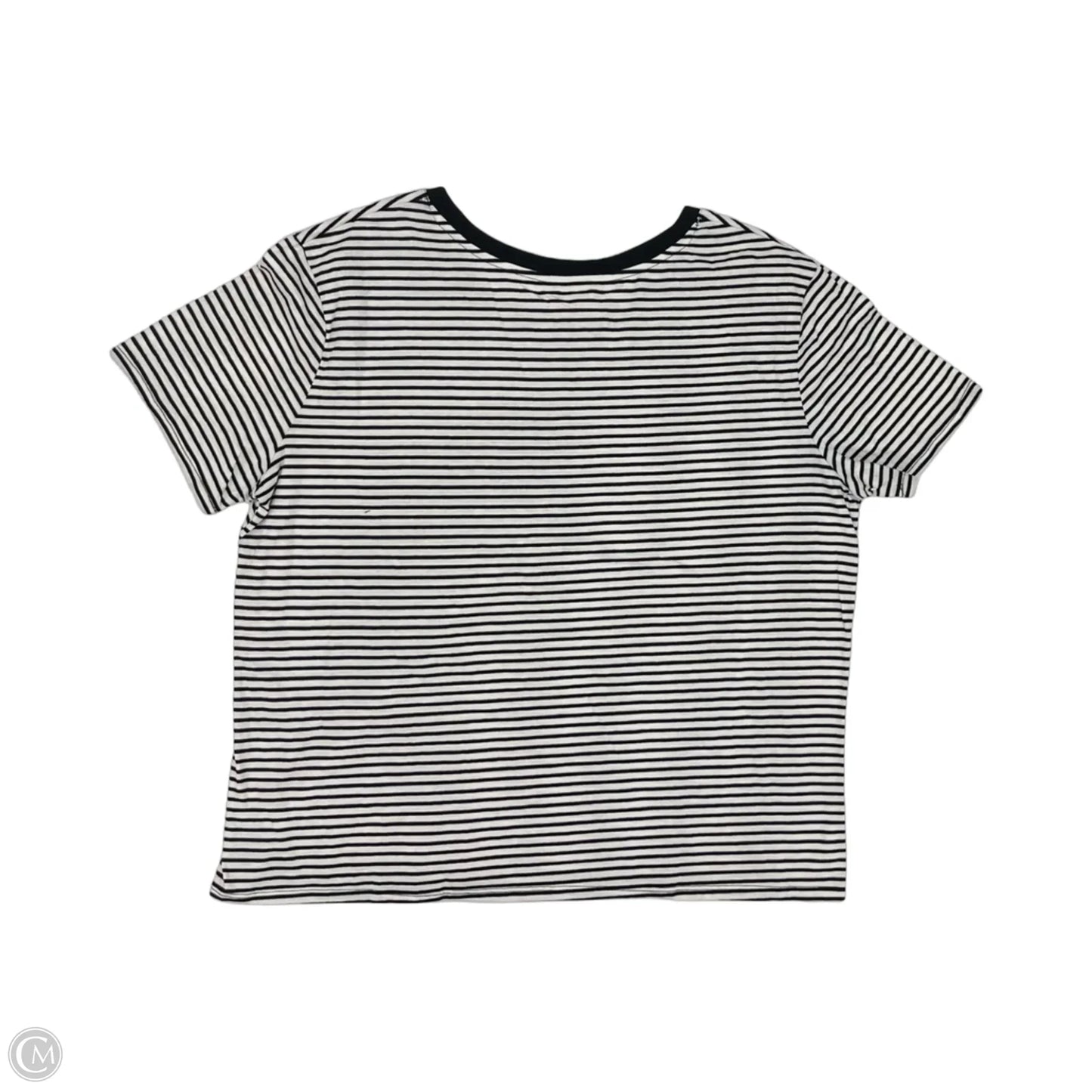 Top Short Sleeve By Fifth Sun In Black, Size: Xxl