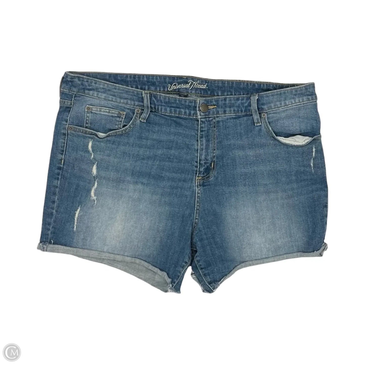 Shorts By Universal Thread In Blue Denim, Size: 20