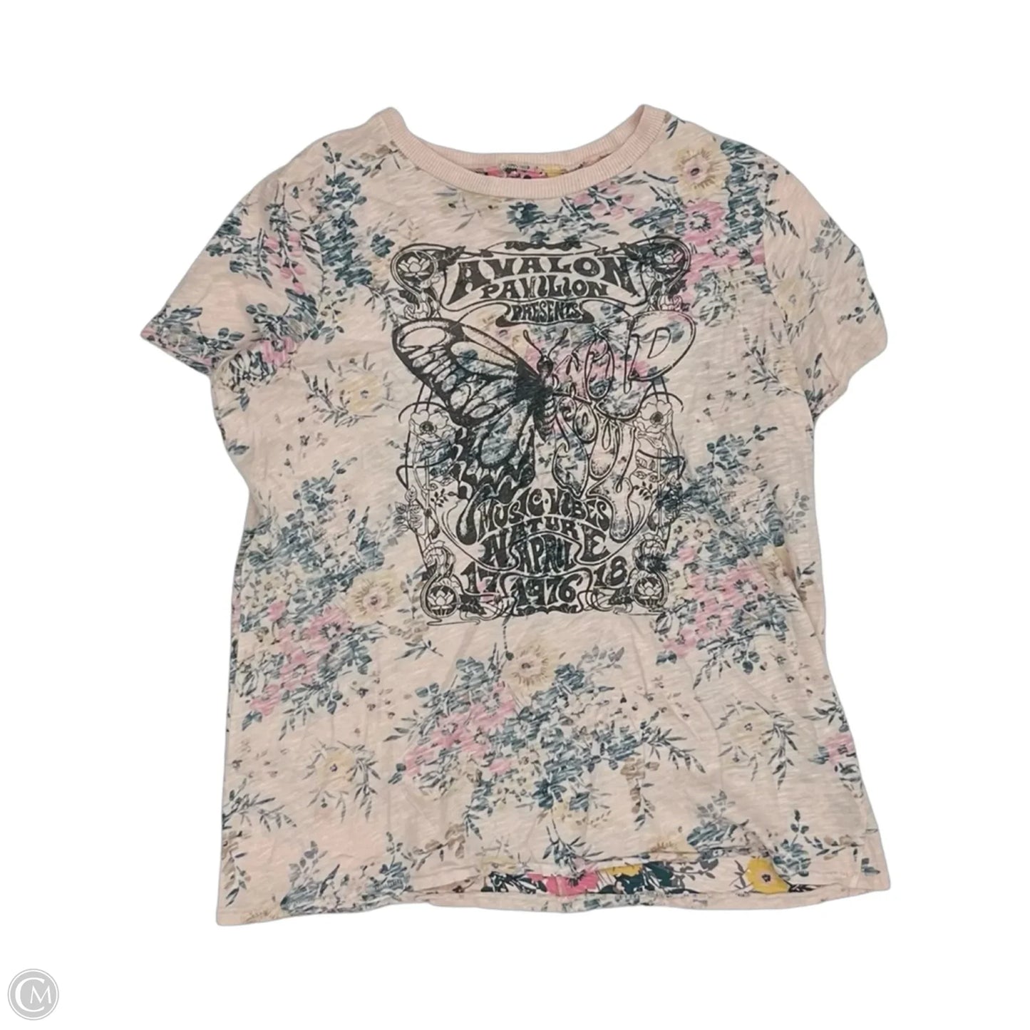 Top Short Sleeve By Torrid In Pink, Size: L