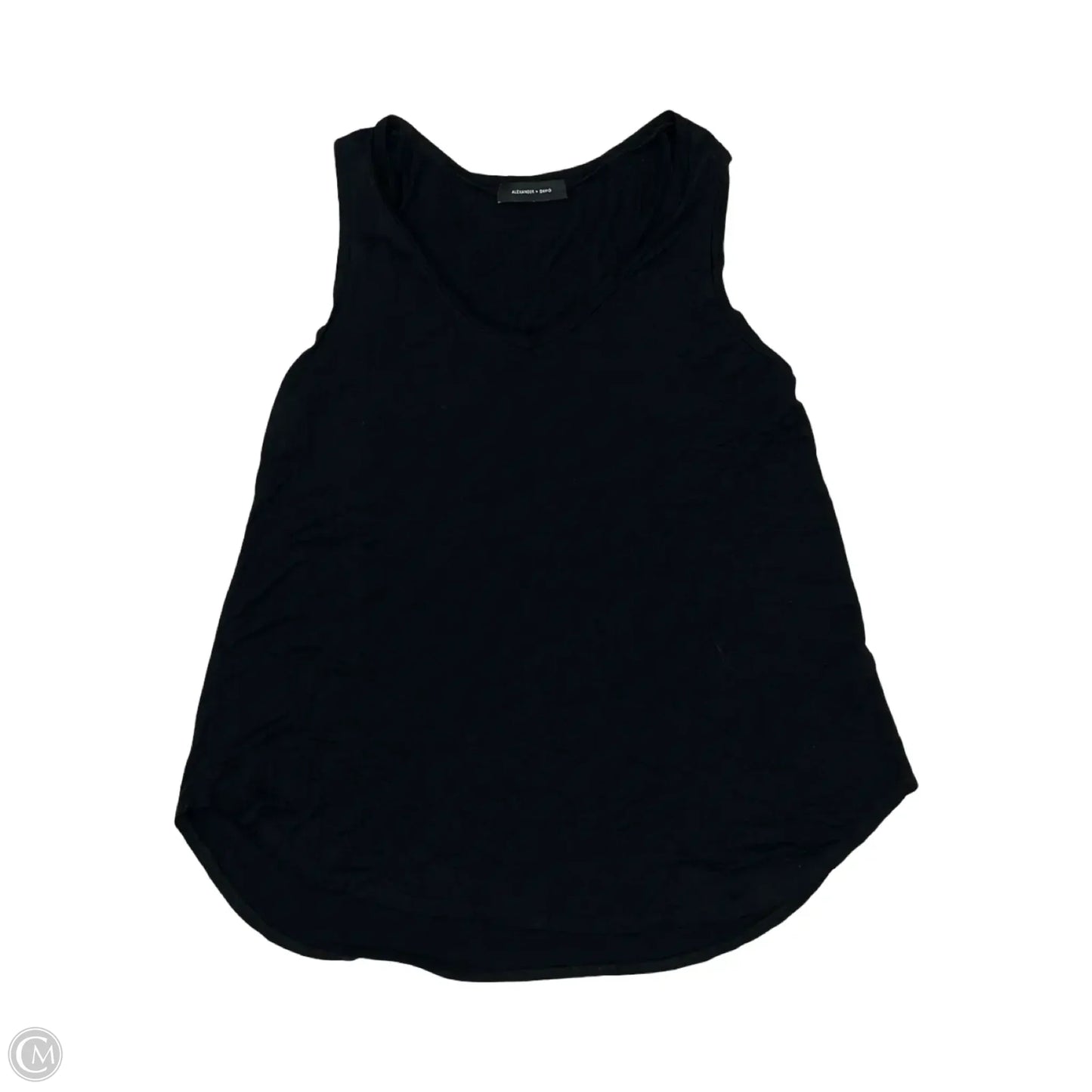 Blouse Sleeveless By Tahari In Black, Size: Xs