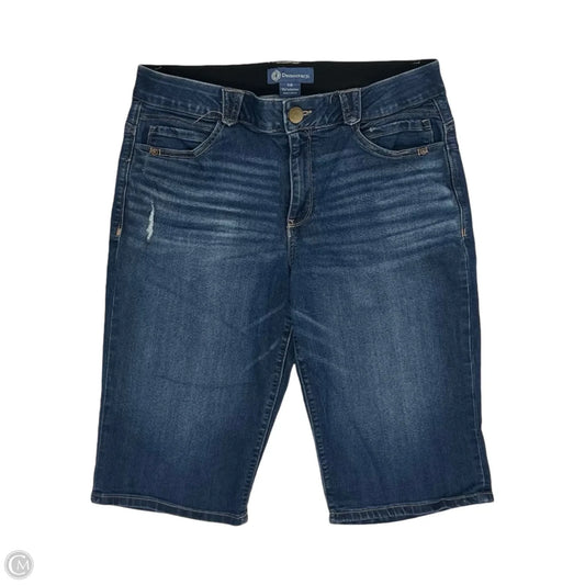 Jeans Cropped By Democracy In Blue Denim, Size: 12