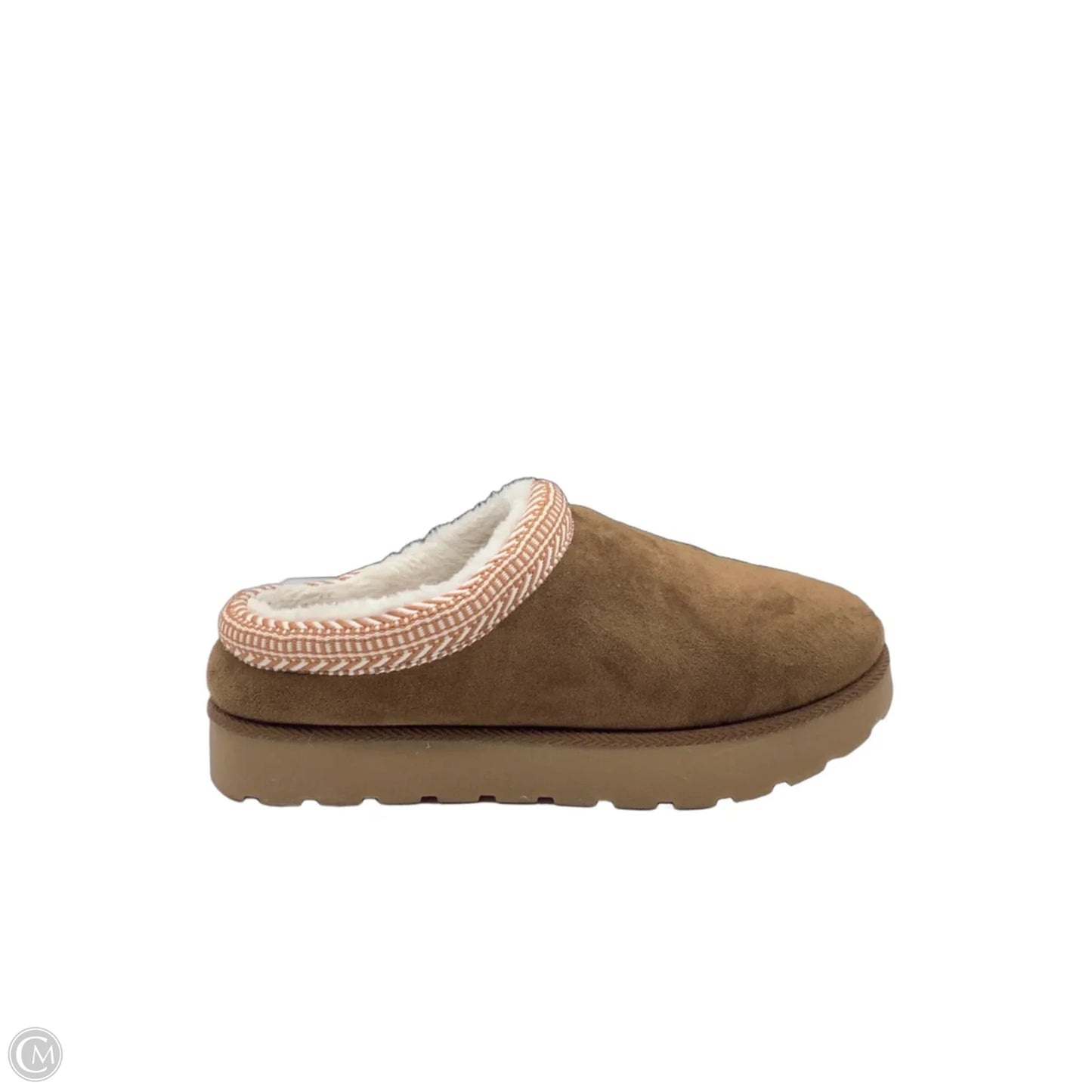 Shoes Flats By Clothes Mentor In Tan, Size: 7.5