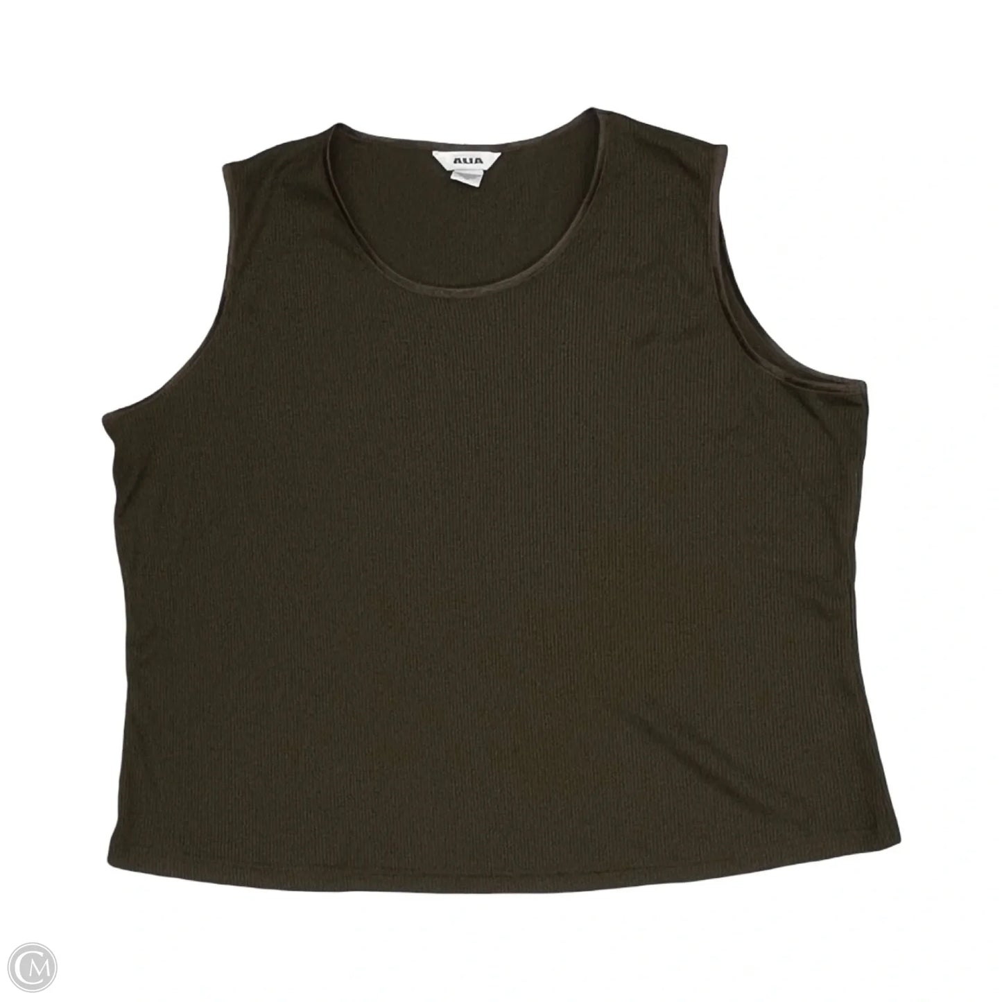 Top Sleeveless By Alia In Brown, Size: 3x
