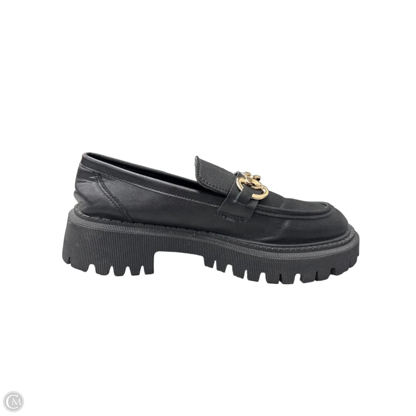 Shoes Flats By Clothes Mentor In Black, Size: 7.5