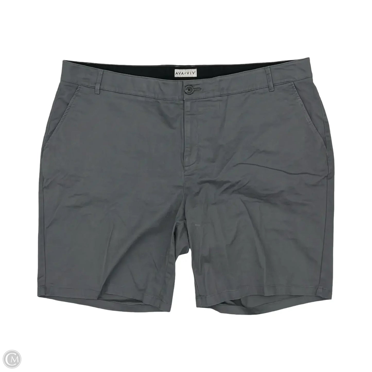 Shorts By Ava & Viv In Grey, Size: 26