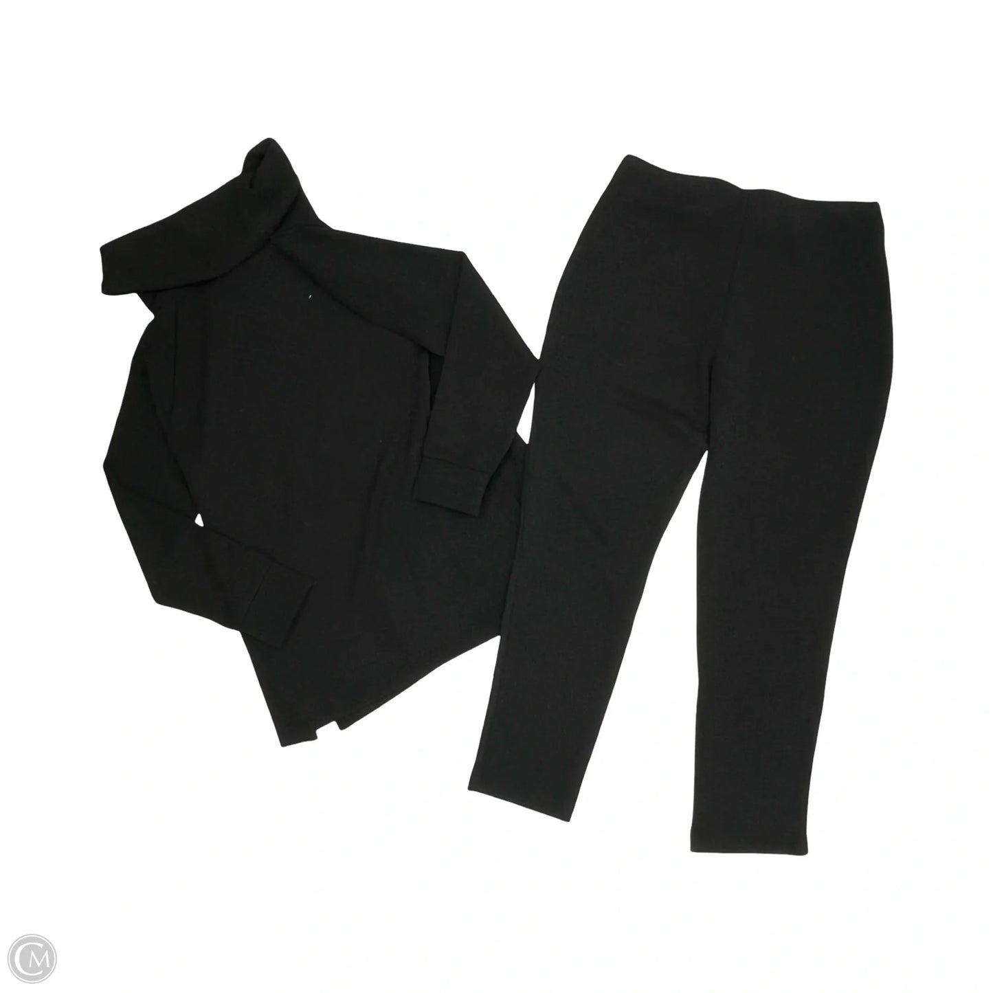Lounge Set Pants By Chicos In Black, Size: S