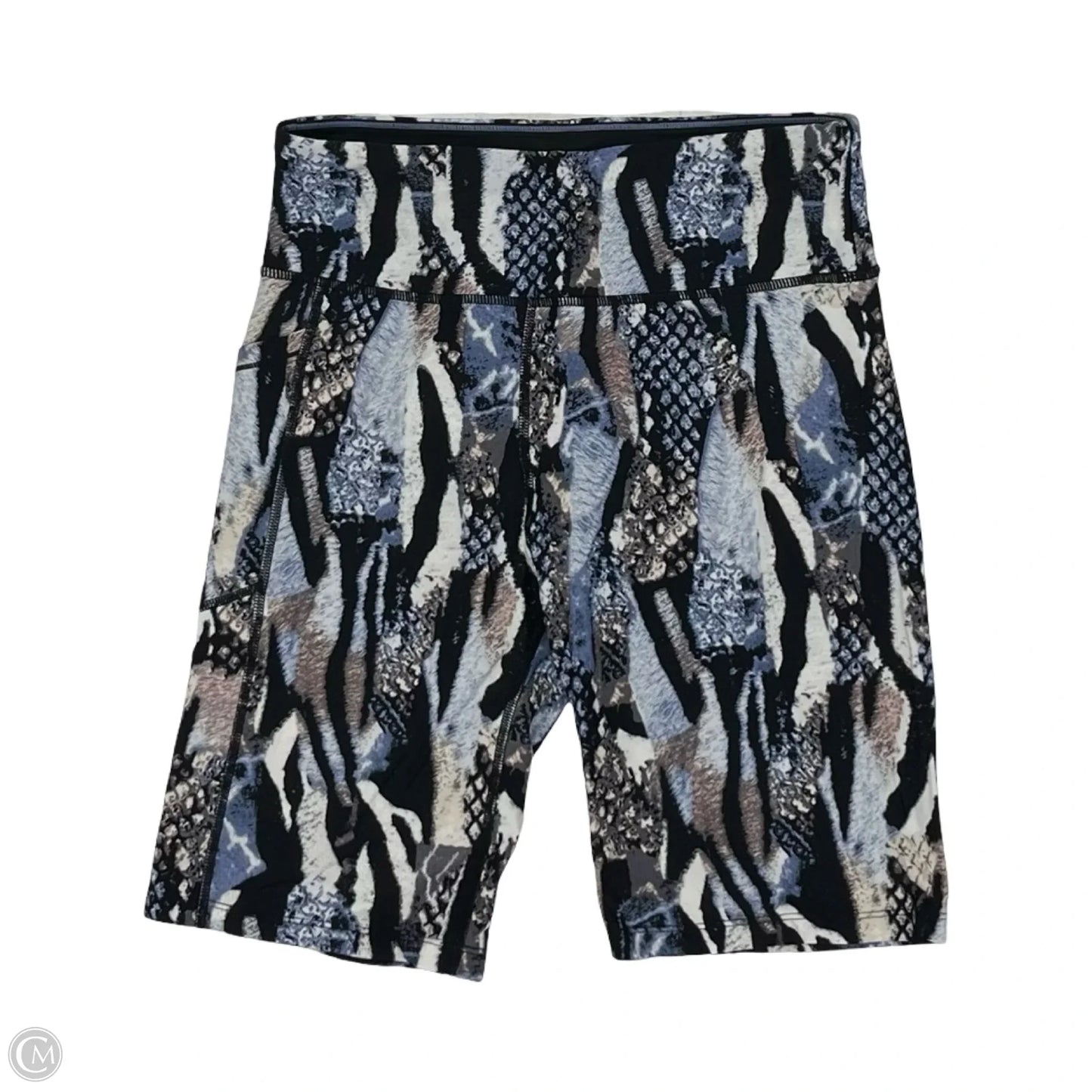 Athletic Shorts By Calvin Klein In Blue, Size: M