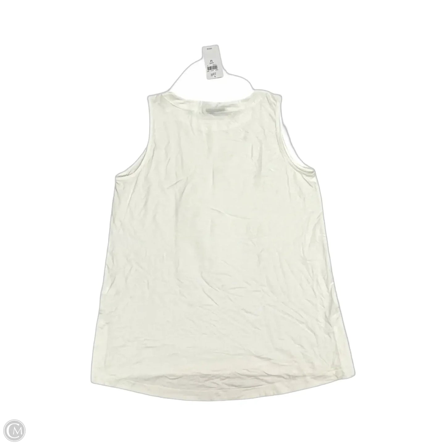 Blouse Sleeveless By J. Jill In Cream, Size: M