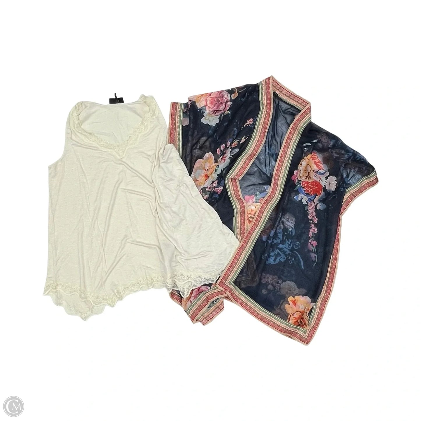 Kimono By Lane Bryant In Navy, Size: 2x