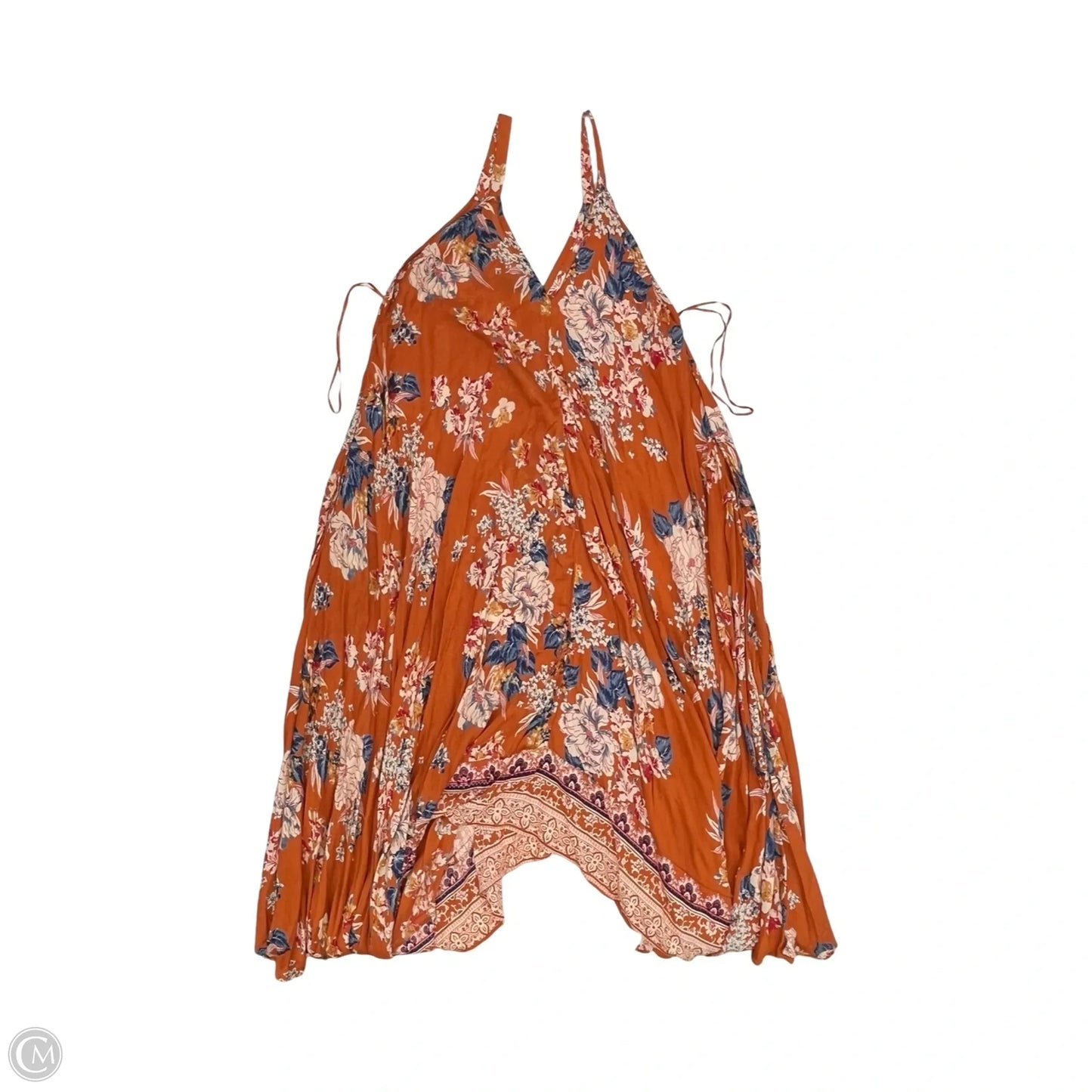 Dress Party Midi By Angie In Orange, Size: L