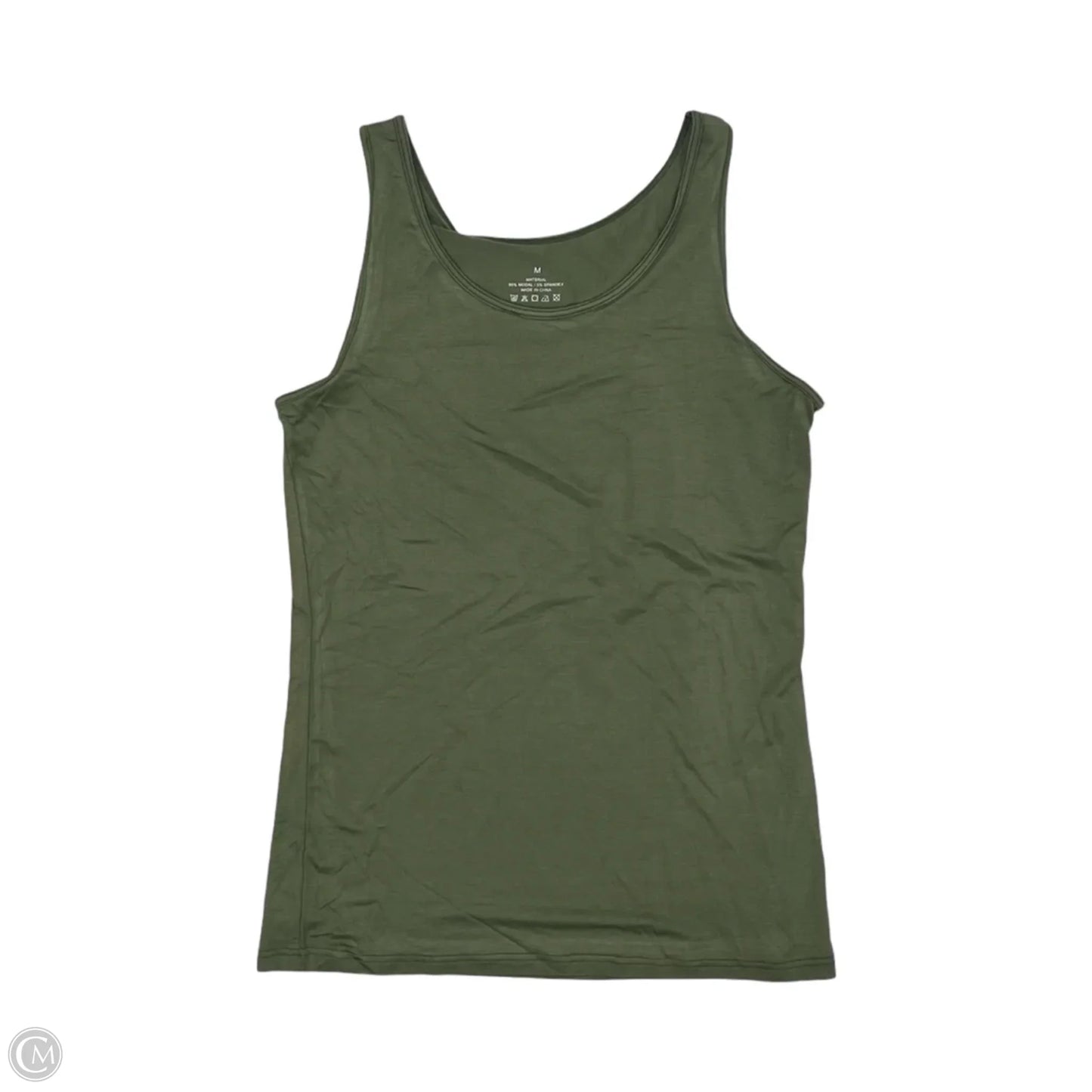 Tank Top By Clothes Mentor In Green, Size: M