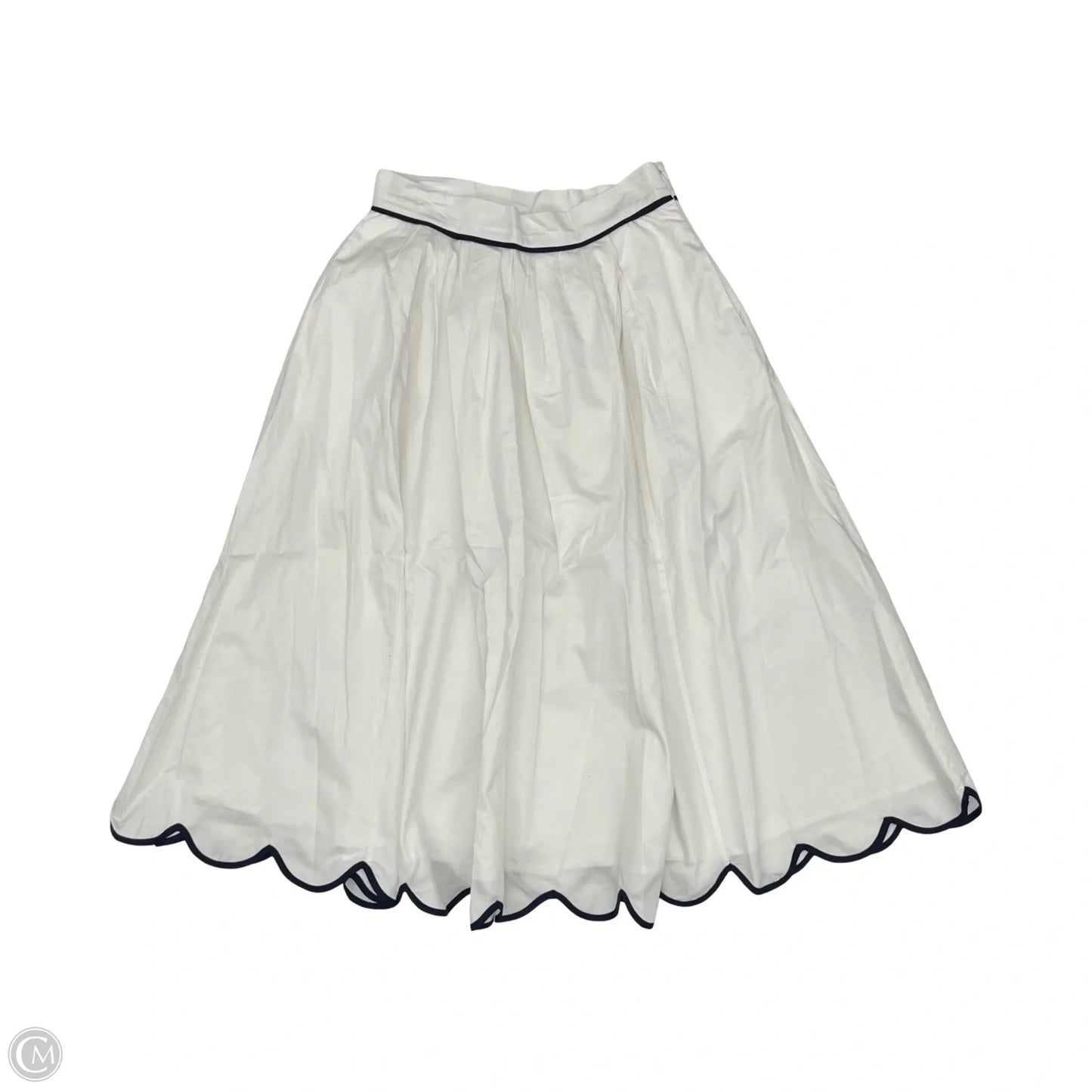 Skirt Midi By French Connection In White, Size: 12
