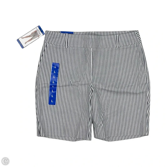 Shorts By Hilary Radley In Blue & Yellow, Size: L