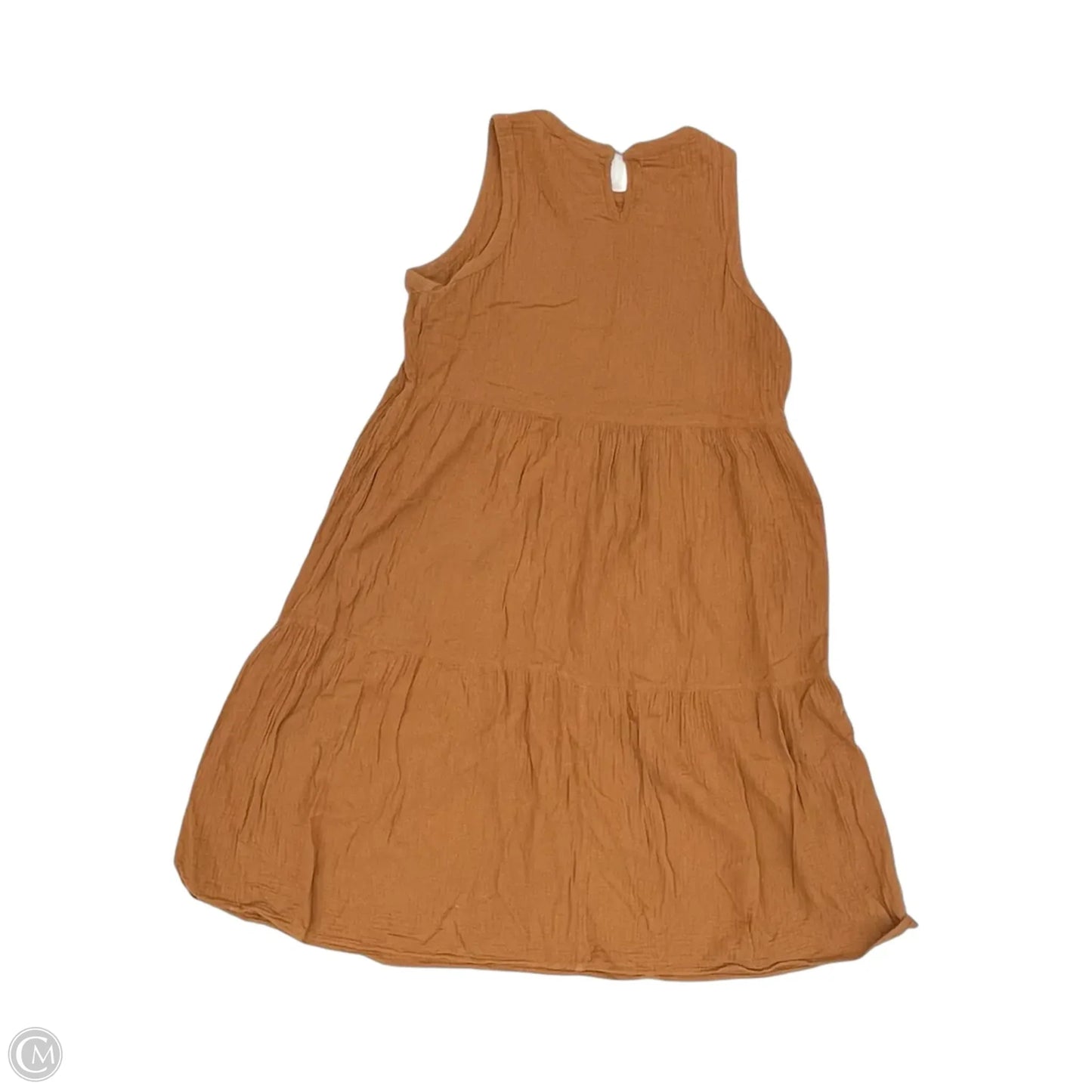Dress Casual Midi By Ava & Viv In Brown, Size: 1x