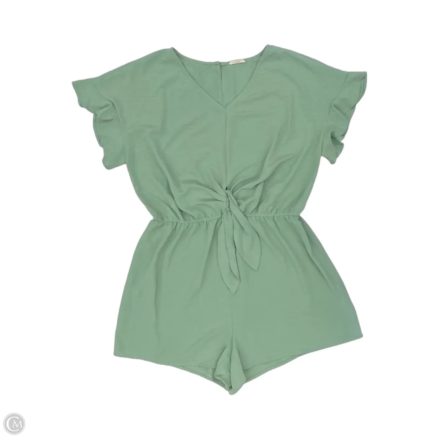 Romper By Clothes Mentor In Green, Size: 2x