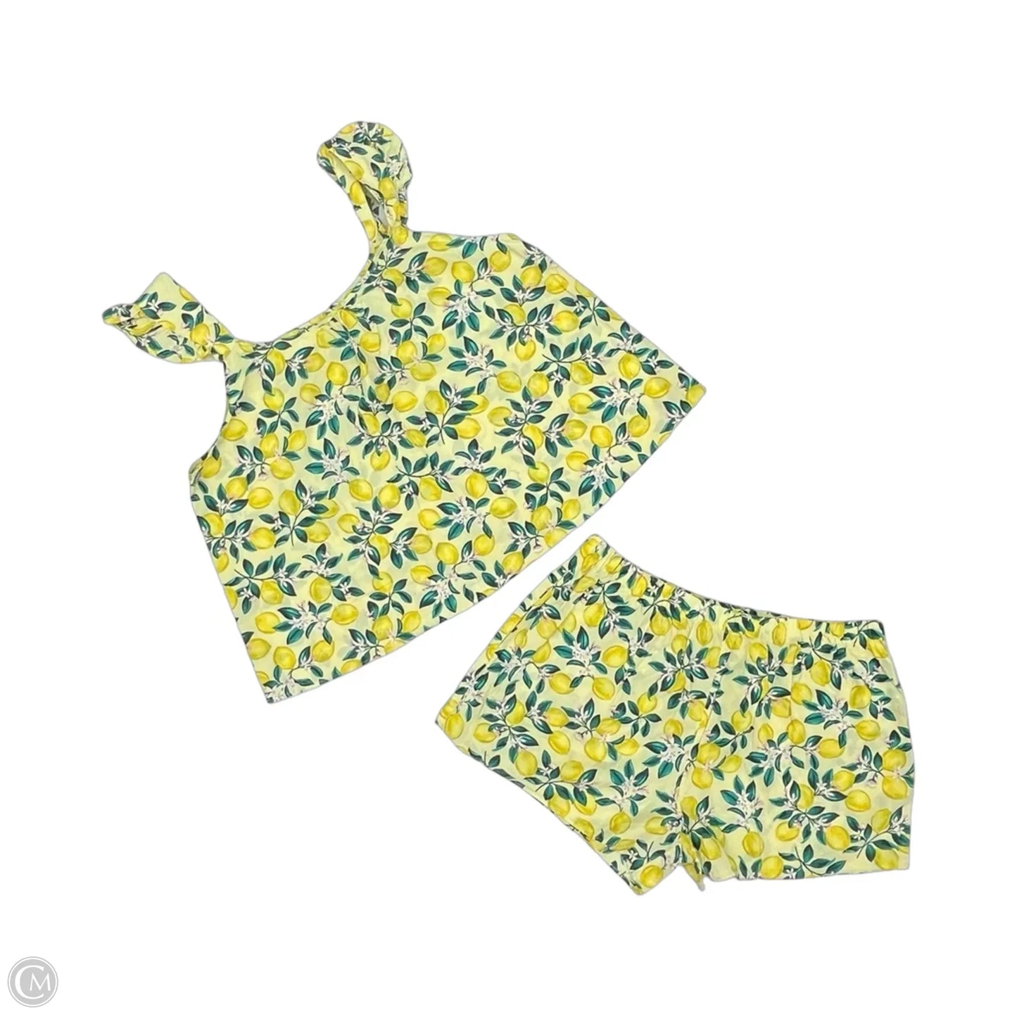 Shorts Set By Draper James In Yellow, Size: Xl