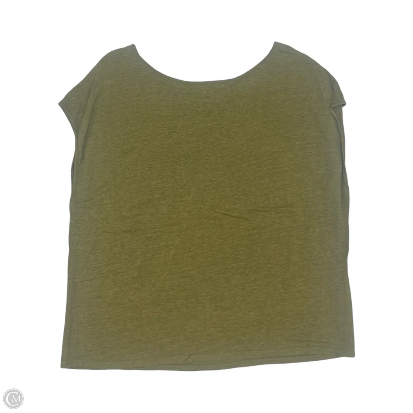 Top Sleeveless By Loft In Green, Size: Xl