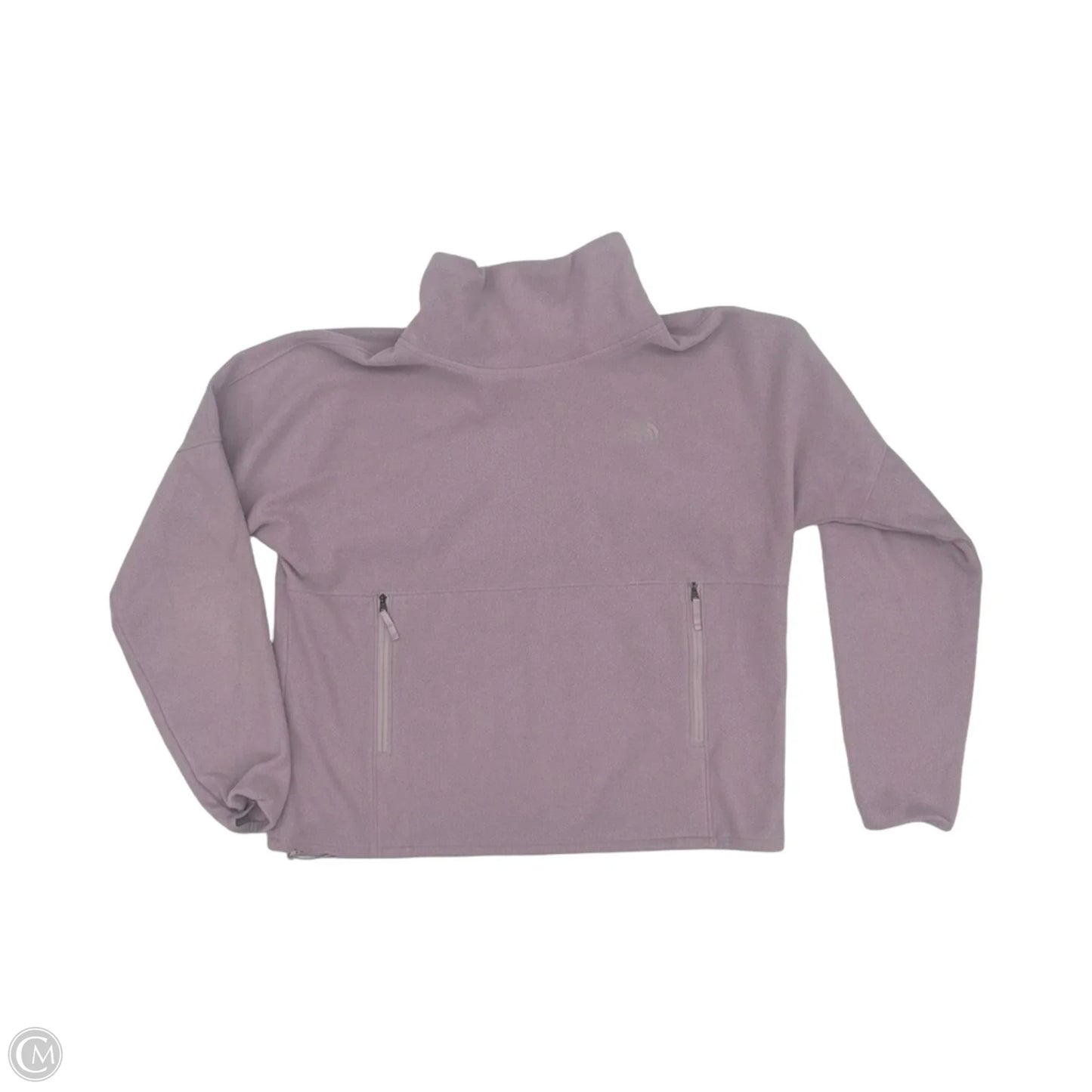 Athletic Sweatshirt Collar By The North Face In Purple, Size: L