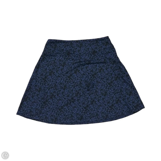 Skirt Mini & Short By Eddie Bauer In Blue, Size: S
