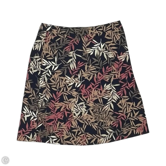 Skirt Maxi By Clothes Mentor In Blue & Tan, Size: S