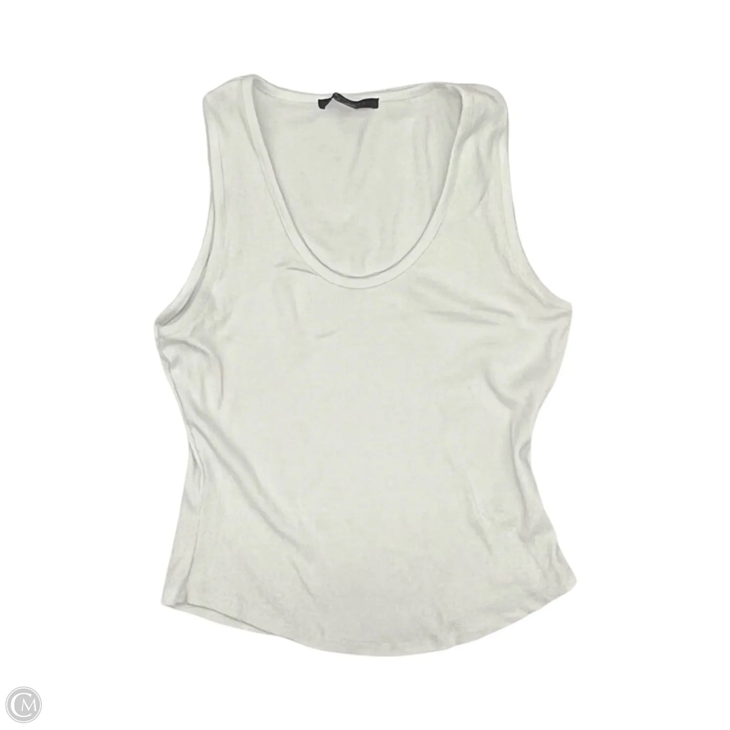 Tank Top By Tahari In White, Size: L