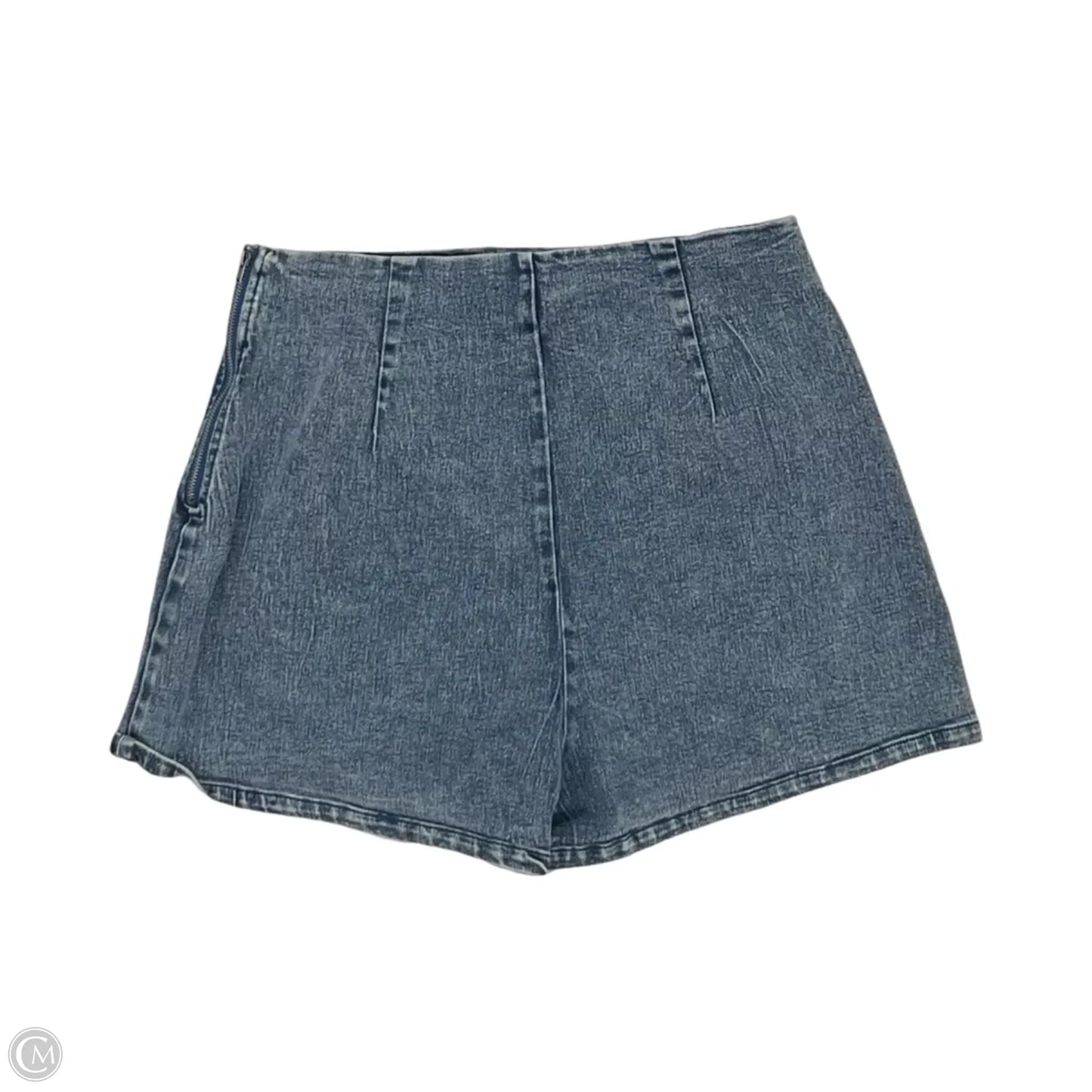 Skort By Flying Tomato In Blue Denim, Size: Xl