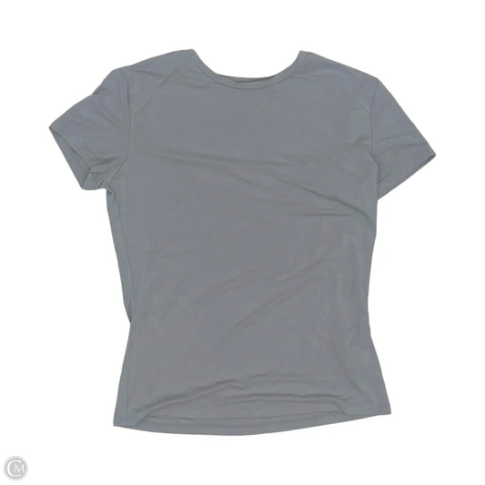Top Short Sleeve Basic By Clothes Mentor In Grey, Size: M
