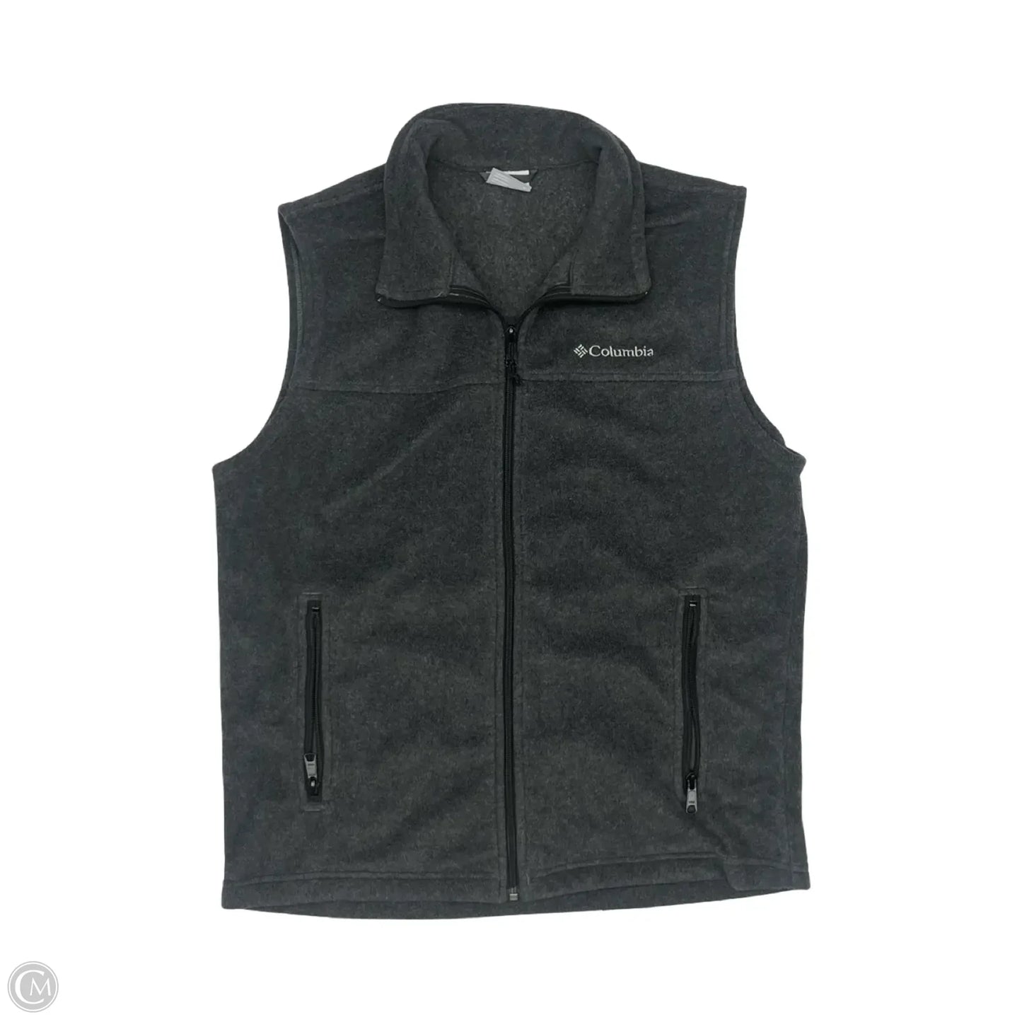 Vest Fleece By Columbia In Grey, Size: M