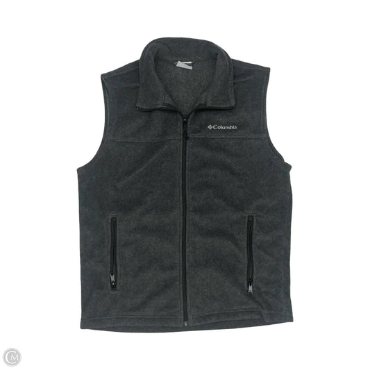 Vest Fleece By Columbia In Grey, Size: M