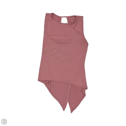 Blouse Sleeveless By Cme In Pink, Size: L