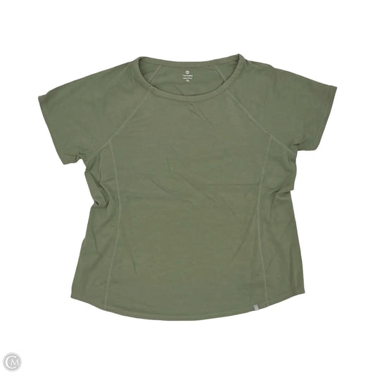 Top Short Sleeve By Talbots In Green, Size: Xl