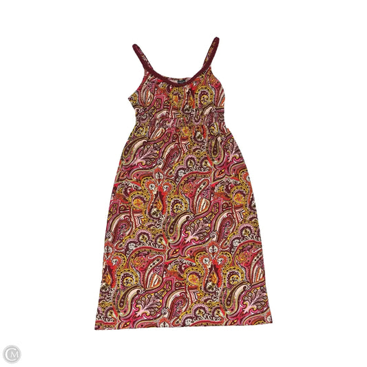 Dress Casual Maxi By Faded Glory In Multi-colored, Size: M