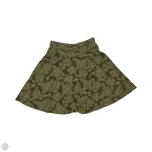 Skirt Mini & Short By New York And Co In Green, Size: M