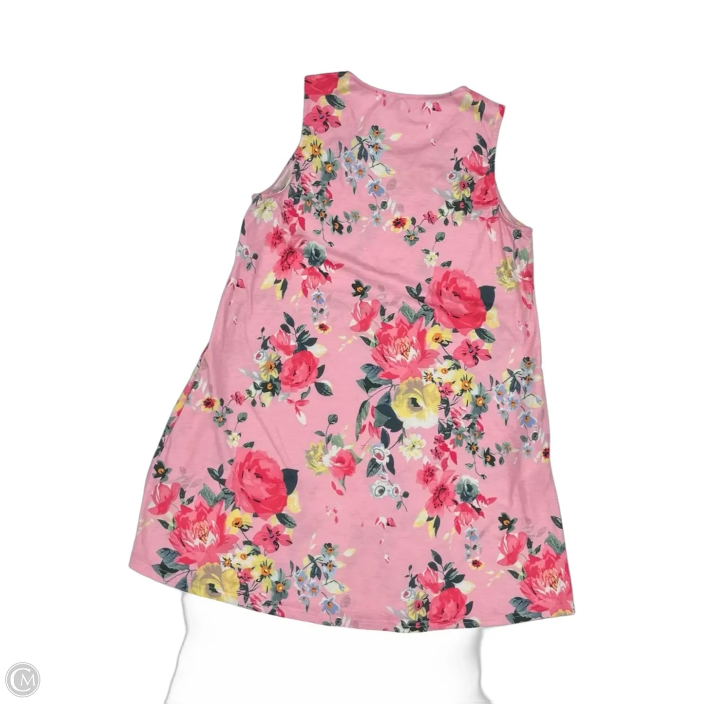 Dress Casual Short By Clothes Mentor In Pink, Size: L