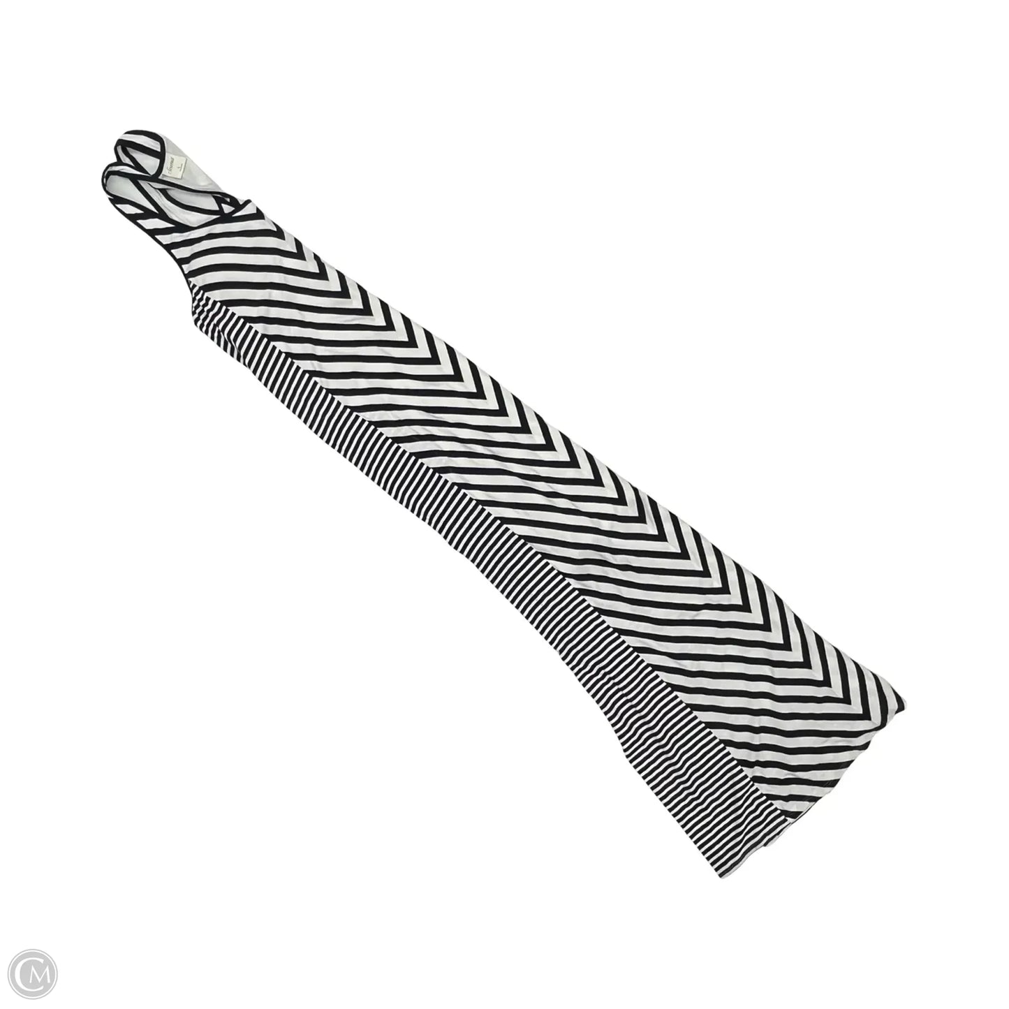 Dress Casual Maxi By Soma In Blue & White, Size: L