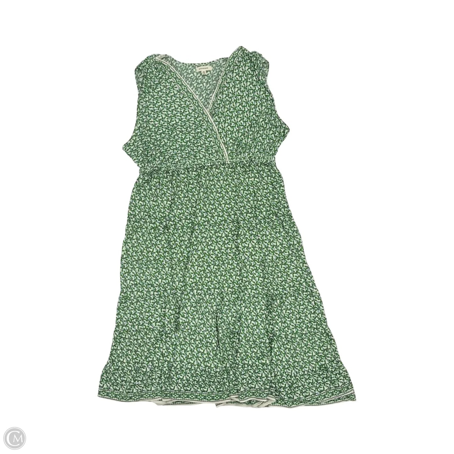 Dress Party Midi By Max Studio In Green, Size: 2x
