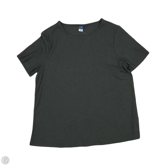Top Short Sleeve By Old Navy In Grey, Size: M